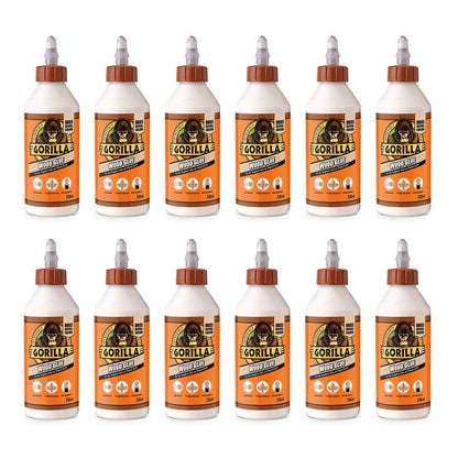 Gorilla 5044361 Wood Glue 1L (4 Pack)