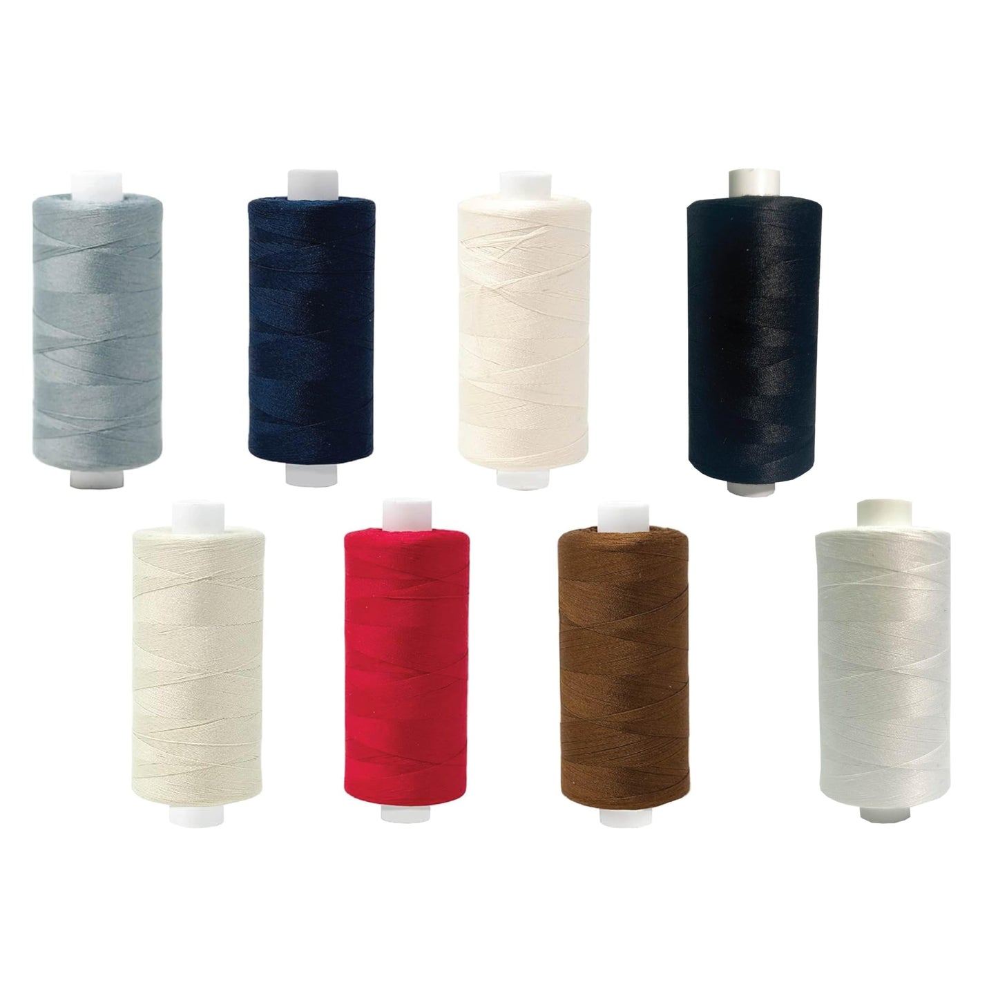 Korbond Sewing Thread - 1000m Polyester Coated Navy Thread – Sewing, Stitching and Quilting