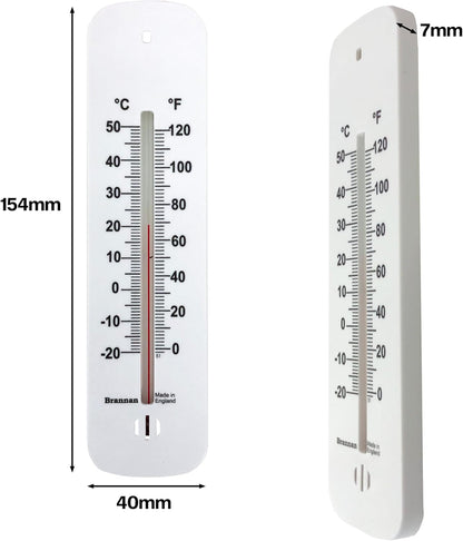 Brannan Short Wall Thermometer