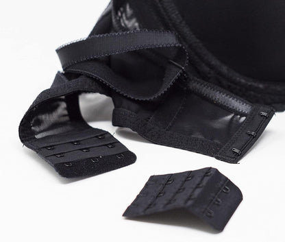Korbond Double Hook Bra Extender – x 1 50mm Black Bra Extender – Machine Washable – Increase Bra Size By Up To 8cm – Comfort Fit