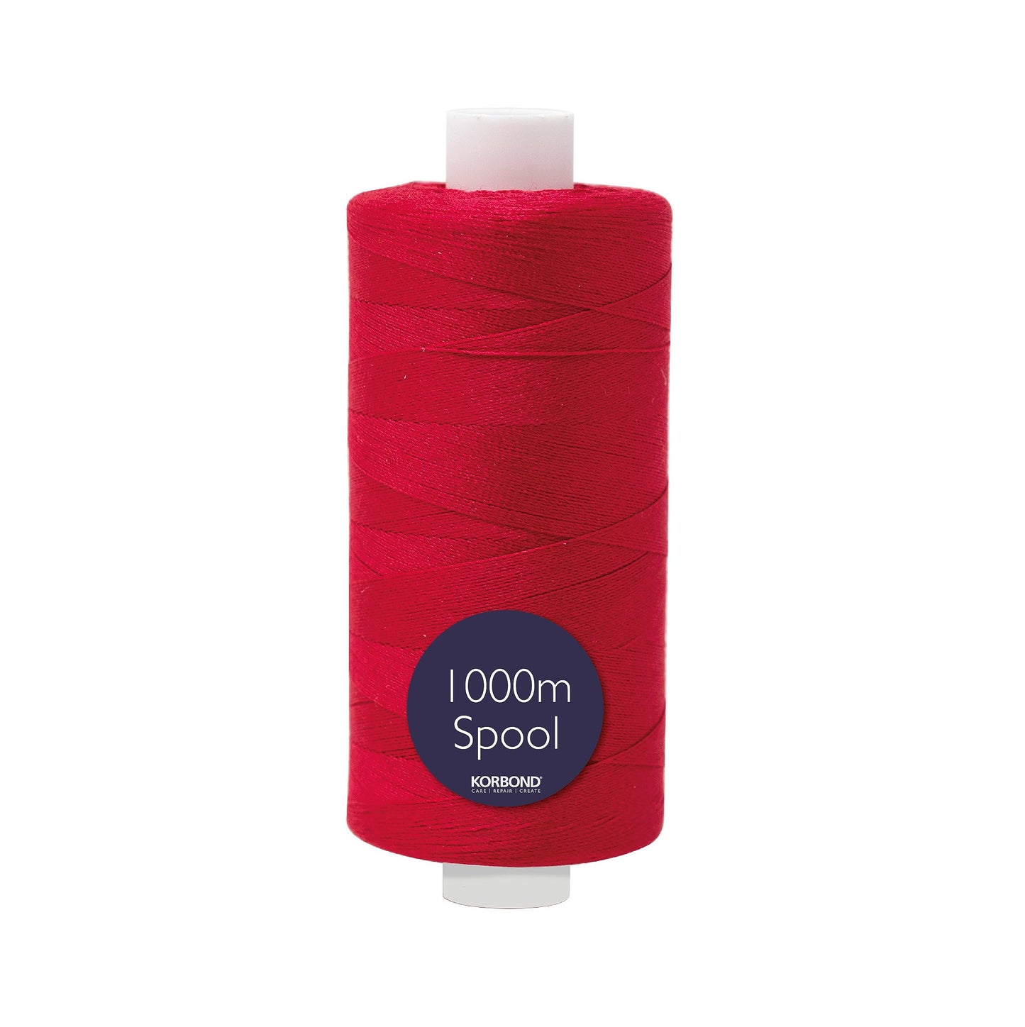 Korbond Sewing Thread - 1000m Polyester Coated Navy Thread – Sewing, Stitching and Quilting