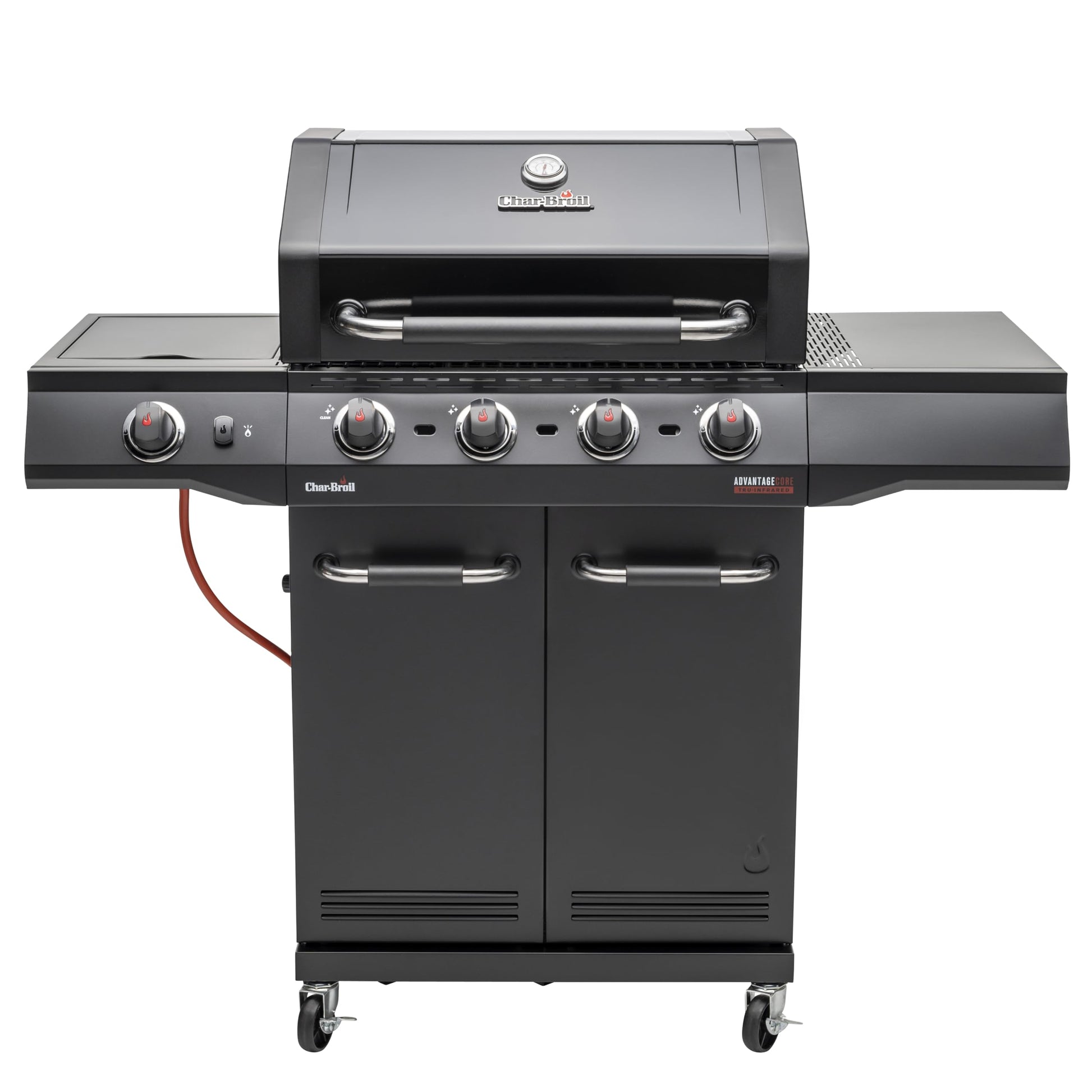 Char-Broil Gas BBQ Convective 440 S - 4-burner Barbecue with Cast iron Grates, Stainless Steel Burners - Ideal for Outdoor Cooking, Garden, Balcony and Patio