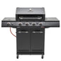 Char-Broil Gas BBQ Convective 440 S - 4-burner Barbecue with Cast iron Grates, Stainless Steel Burners - Ideal for Outdoor Cooking, Garden, Balcony and Patio