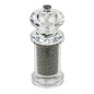 Cole & Mason 505 Clear Salt and Pepper Mills, Adjustable Grind Precision+ Mechanism, Acrylic, 140 mm, Gift Set, Includes 2 x Salt and Pepper Grinders