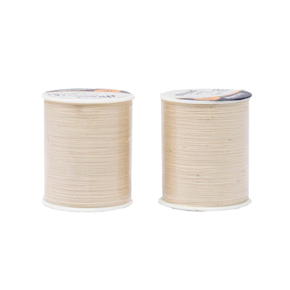 Korbond 320m Sewing Thread – 2 x 160m Spools -White Polyester – Hand and Machine Sewing