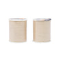 Korbond 320m Sewing Thread – 2 x 160m Spools -White Polyester – Hand and Machine Sewing