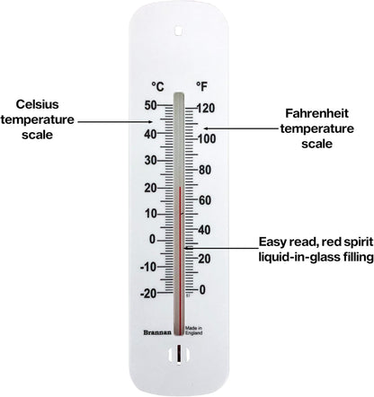 Brannan Short Wall Thermometer