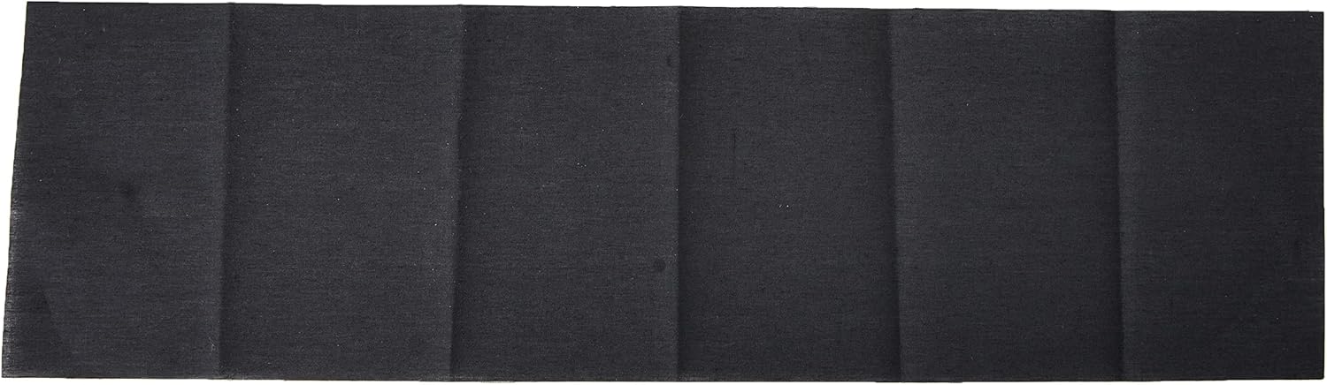 KORBOND Cotton Extra Wide Iron On Mender – Black - 12cm x 45cm – Invisible Permanent Mending – No Sewing Required - Ideal for Clothes & Garments: Trousers, Dresses, Jeans, Jumpers, Linen, School