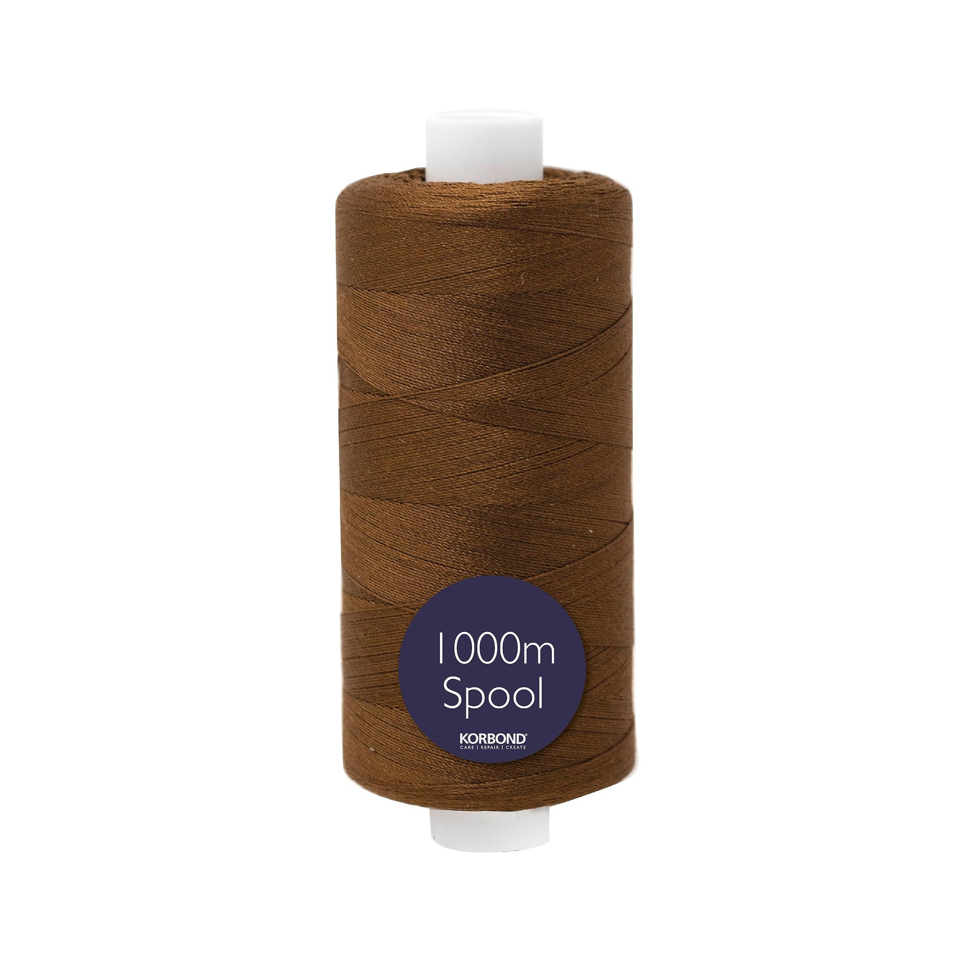 Korbond Sewing Thread - 1000m Polyester Coated Navy Thread – Sewing, Stitching and Quilting