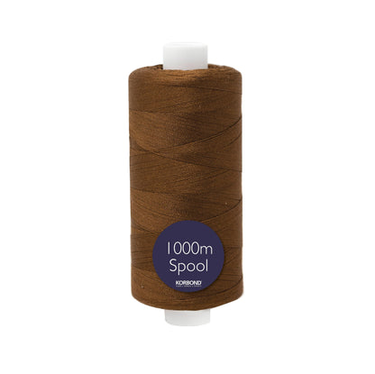 Korbond Sewing Thread - 1000m Polyester Coated Navy Thread – Sewing, Stitching and Quilting