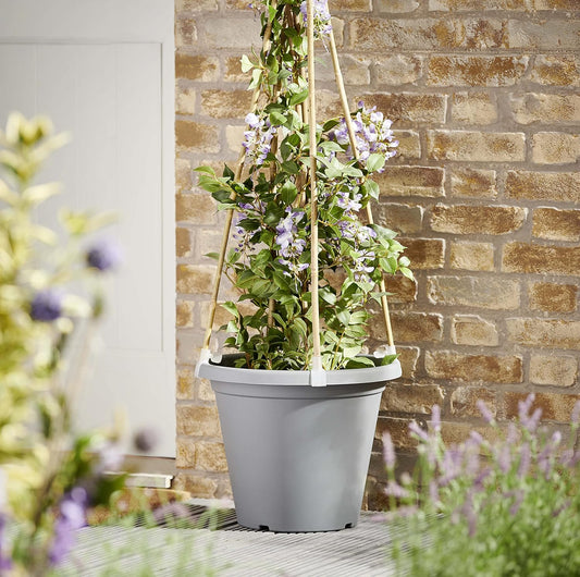 Clever Pots Plant Support, Pack of 4, For use with 40cm and 50cm round pots, 487703, Plant Support Rnd