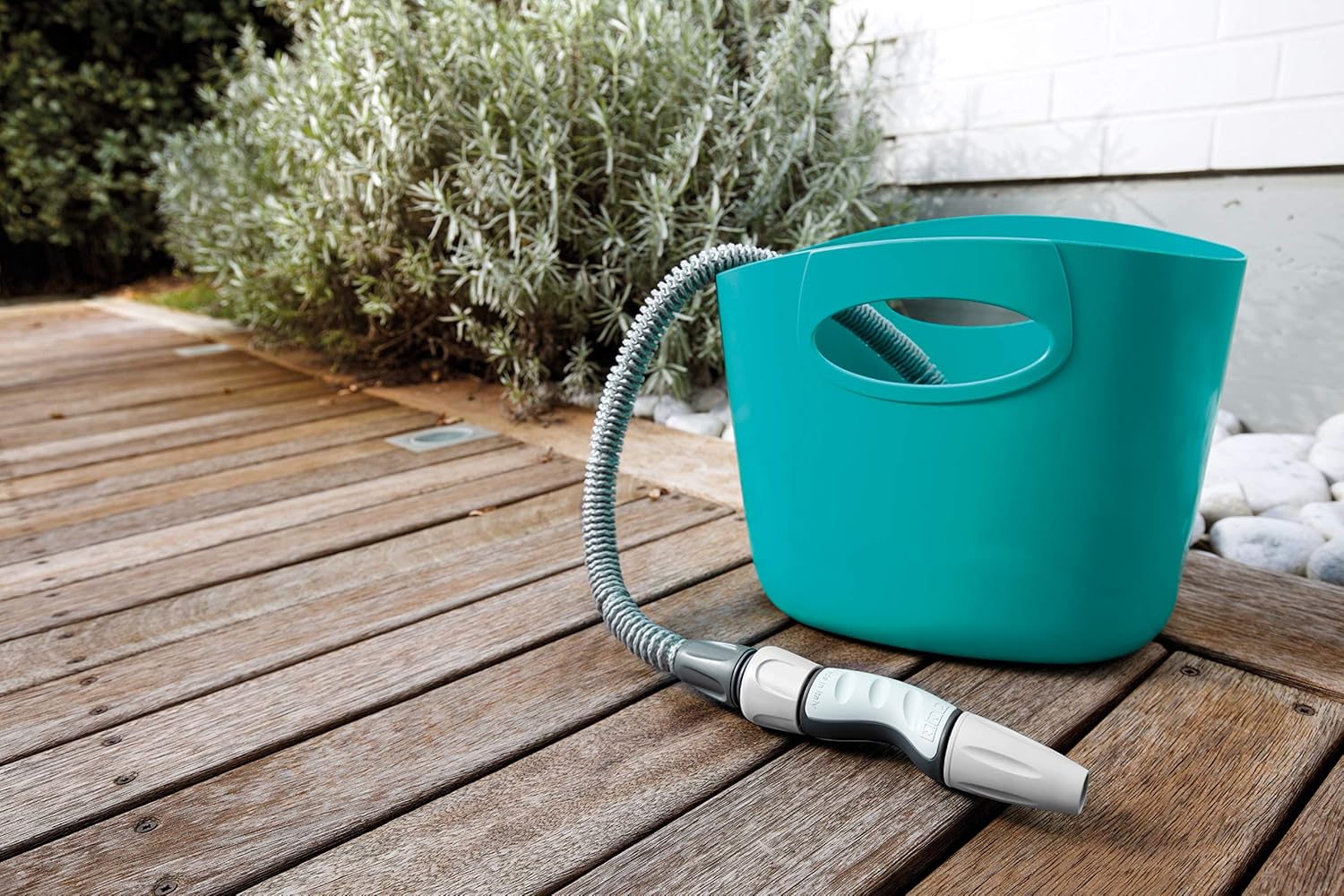 G.F. Aquapop Irrigation Kit with Extensible Hose Blue Blue