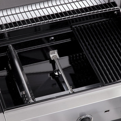 Char-Broil Gas BBQ Convective 440 S - 4-burner Barbecue with Cast iron Grates, Stainless Steel Burners - Ideal for Outdoor Cooking, Garden, Balcony and Patio