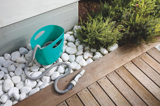 G.F. Aquapop Irrigation Kit with Extensible Hose Blue Blue